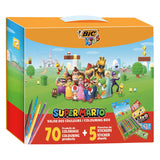 Bic Kids Super Mario Malkoffer, 70-tlg.