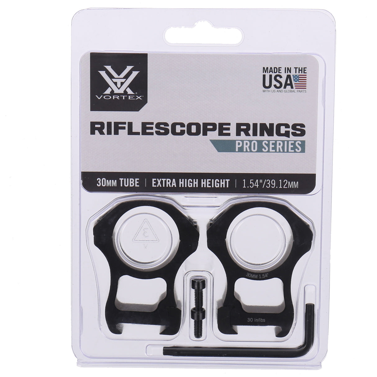 Montageringe der Vortex Pro-Serie pr30-xh 30 mm extra hoch