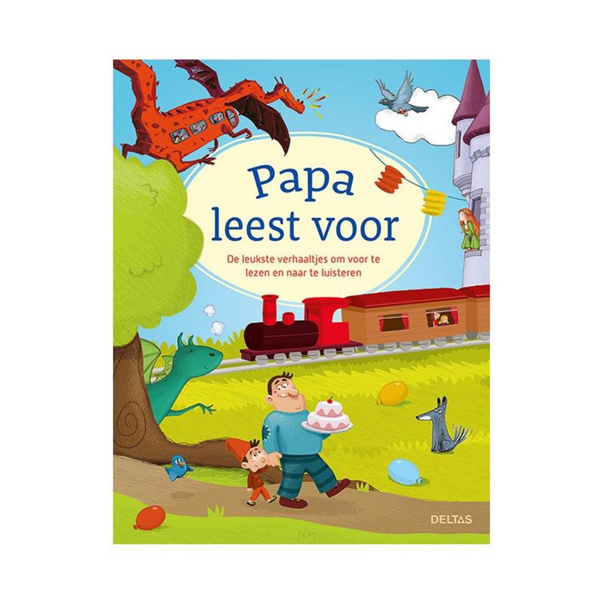 Deltas Vater liest