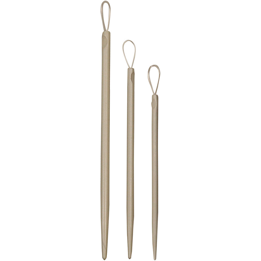 Creativ Company Garnnadel, L: 6+7+8,5 cm, 3 Stück 1 Box