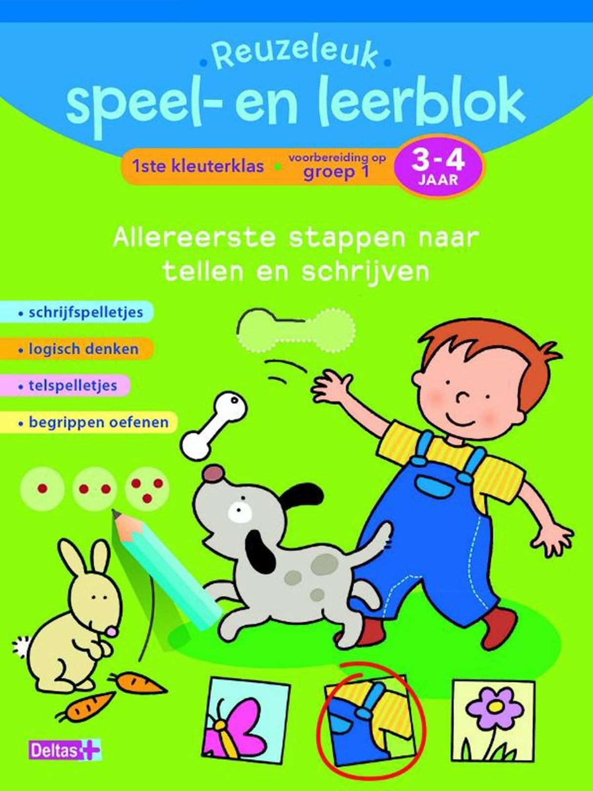 Deltas toller Spiel- und Lernblock, allererste Schritte zum Erzählen
