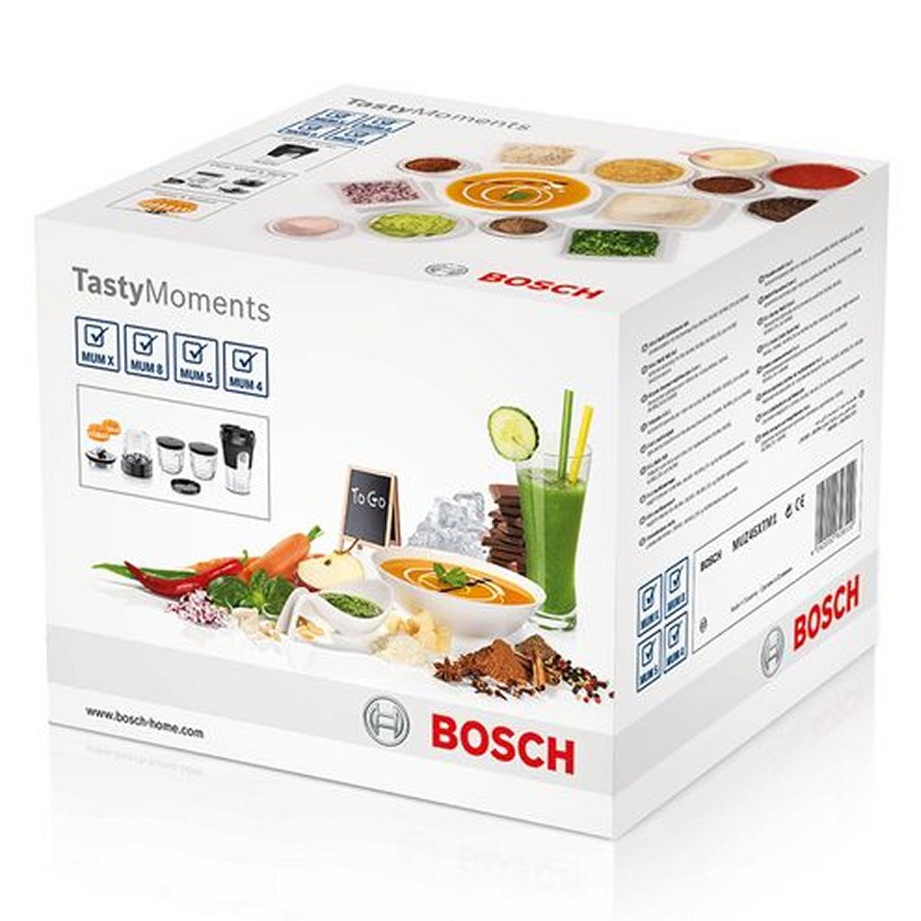 Bosch Muz45xtm1 Tastimomentens set nero trasparente