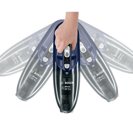 Bosch bhn20l move Akku-Handstaubsauger blau schwarz
