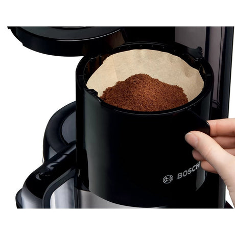 Bosch tka8a053 Styline Kaffeemaschine aus schwarzem Edelstahl