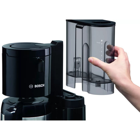 Bosch tka8a053 Styline Kaffeemaschine aus schwarzem Edelstahl
