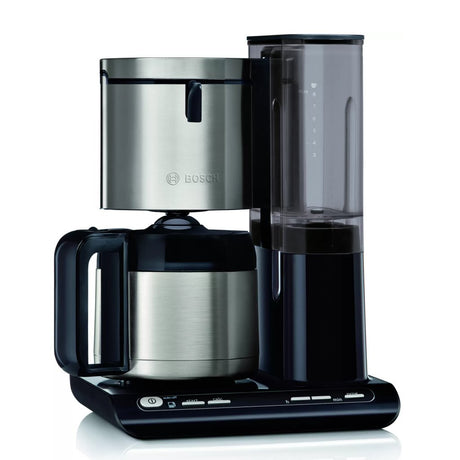 Bosch tka8a683 Styline Kaffeemaschine + Thermoskanne Edelstahl schwarz