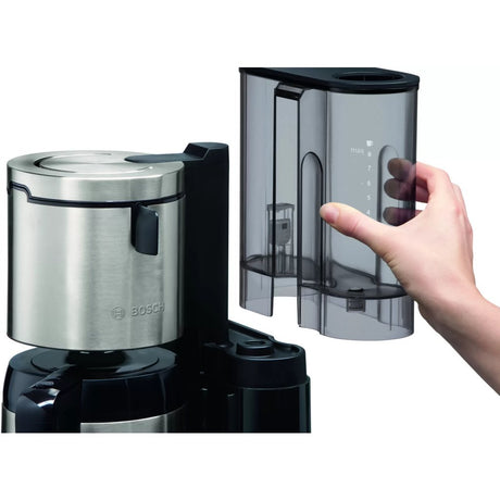 Bosch tka8a683 Styline Kaffeemaschine + Thermoskanne Edelstahl schwarz