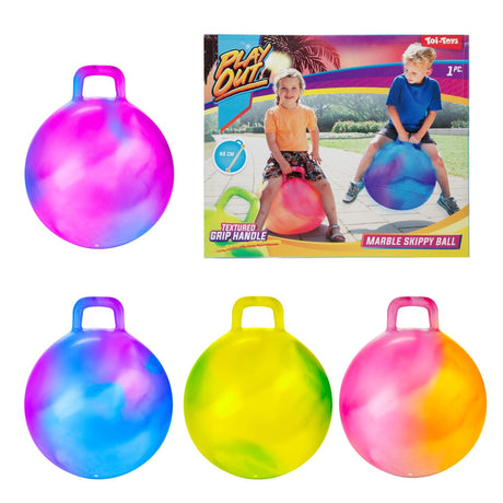 Toi-toys Toi Toys spielen Skippy Ball aus Marmor, 45 cm
