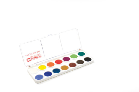 Kangaro k-fi500 14 Farbtablette 23 mm Aquarell deckend 14 Stück