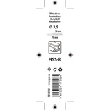 Mack 1018180 - universeelboor hss r ø 3,5 x 70 mm 2st | 5 stuks