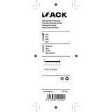 Mack 1017183 - staalnagel bvk staal geblauwd 45 gr 3,0 x 60 mm | 10 stuks