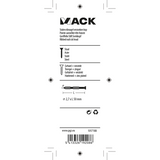 Mack 1017188 - stalen ribnagel vk st.gehard + verz.16 st 2,7 x 50 mm | 10 stuks