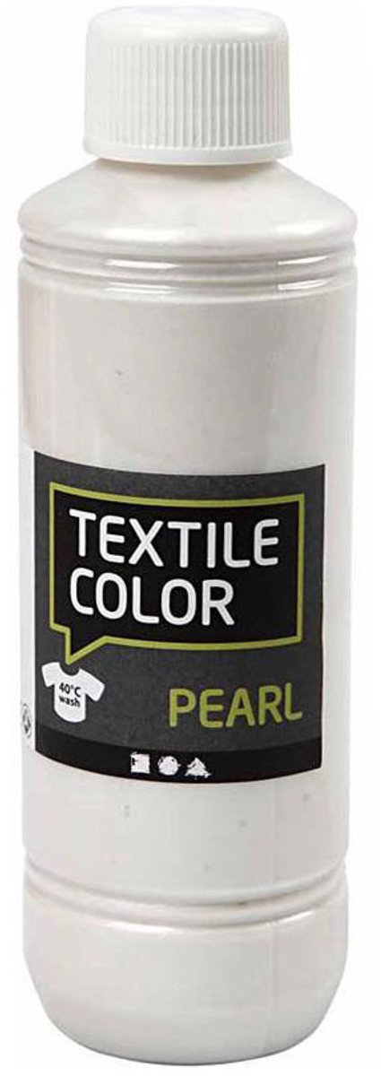 Kreativfirma Textilfarbe - Abdeckung Textilfarbe - Basisperle, 250 ml
