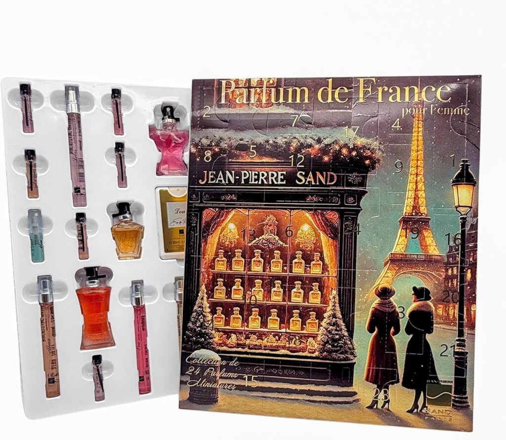 Jean-Pierre Sand Parfüm de France für Damen 24-teiliger Parfüm-Adventskalender