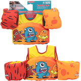 Paddle Pal Swimming Vest Monsters, 3-6 år gamle