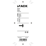 Mack 1017336 - afdekkapje kunststof beige 40 st | 10 stuks
