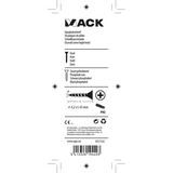 Mack 1017342 - gipsplaatschroef zwart gefosf. 12 st 4,2 x 65 mm | 10 stuks