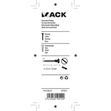 Mack 1019657 - houtschroef bolkop messing 11 st 2,5 x 12 mm | 10 stuks