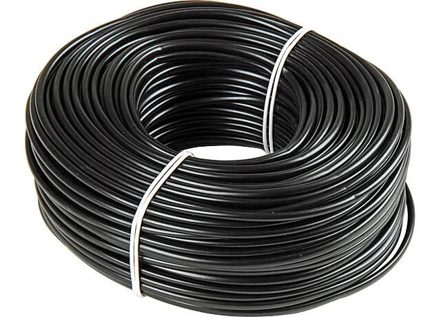 Herth+Buss Isolierschlauch Isolierschläuche 3 mm 50m Weich-PVC schwarz