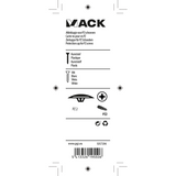 Mack 1017394 - afdekkapje vr pz schr.kunstst.wit 40 st pz 2 | 10 stuks