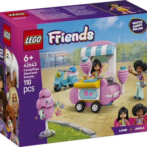 Lego Friends Cotton Cotton Stall With Scooter - 42643