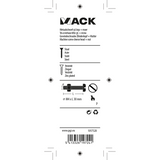 Mack 1017520 - metaalschroef cyl. kop + moer verz. 14 st m4 x 30 mm | 10 stuks