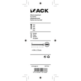Mack 1017532 - afbreek-metaalschroef verz. 4 st m4 x 50 mm | 10 stuks