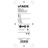 Mack 1017549 - kachelbout + moer staal verzinkt 8 st m5 x 50 mm | 5 stuks