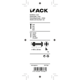 Mack 1017560 - kachelbout + moer staal verzinkt 4 st m8 x 60 mm | 5 stuks