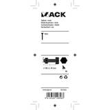 Mack 1017643 - tapbout + moer nylon 5 st m6 x 40 mm | 10 stuks