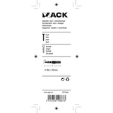 Mack 1017668 - stokeinde hout + metr. draad verz. 5 st m6x40 | 10 stuks