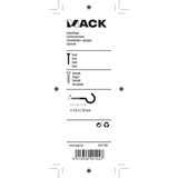 Mack 1017798 - schroefhaak staal verzinkt 8st 4,0 x 20 mm | 10 stuks