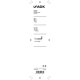 Mack 1017823 - schroefduim staal verzinkt 4st 5,0 x 80 mm | 5 stuks
