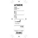 Mack 1017828 - schroefduim staal wit 3 st 4,0 x 50 mm | 10 stuks