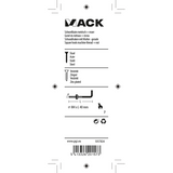 Mack 1017834 - schroefduim metrisch + moer staal 5 st m4 x 40 mm | 10 stuks