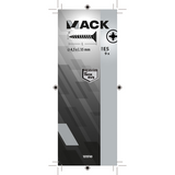 Mack 1019749 - spaanplaatschroef vz kop rvs 9 st 4,5 x 35 mm | 10 stuks