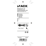 Mack 1019820 - metaalschroef cyl. kop + moer rvs 10 st m4x20 | 10 stuks