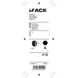 Mack 1019850 - zeskantmoer inox a2 18 st m4 | 10 stuks