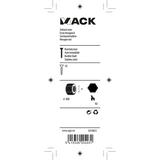 Mack 1019853 - zeskantmoer inox a2 8 st m8 | 10 stuks