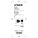 Mack 1019864 - zeskant dopmoer inox a2 5st m5 | 10 stuks
