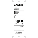 Mack 1019865 - zeskant dopmoer inox a2 2 st m 10 | 10 stuks