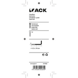 Mack 1019900 - schroefduim roestvrijstaal 3 st 4,0x40 mm | 10 stuks