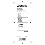 Mack 1017901 - plug + schroefduim polyeth 4 st 8mm 5x50mm | 5 stuks