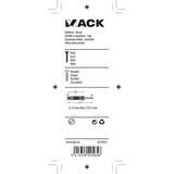 Mack 1019939 - keilbout met draadst. verzinkt3 st m8x75 51mm | 5 stuks