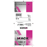 Mack 1019948 - keilbout 6-kant bout verzinkt 2 st m8x90 14x50 | 5 stuks