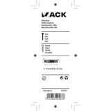 Mack 1019957 - keilbouthuls verzinkt 2 st m10 x 60 mm | 5 stuks