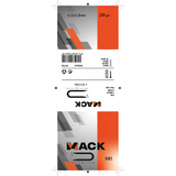 Mack 1017952 - kram staal verzinkt 250 gr 2,0 x 20 mm | 5 stuks