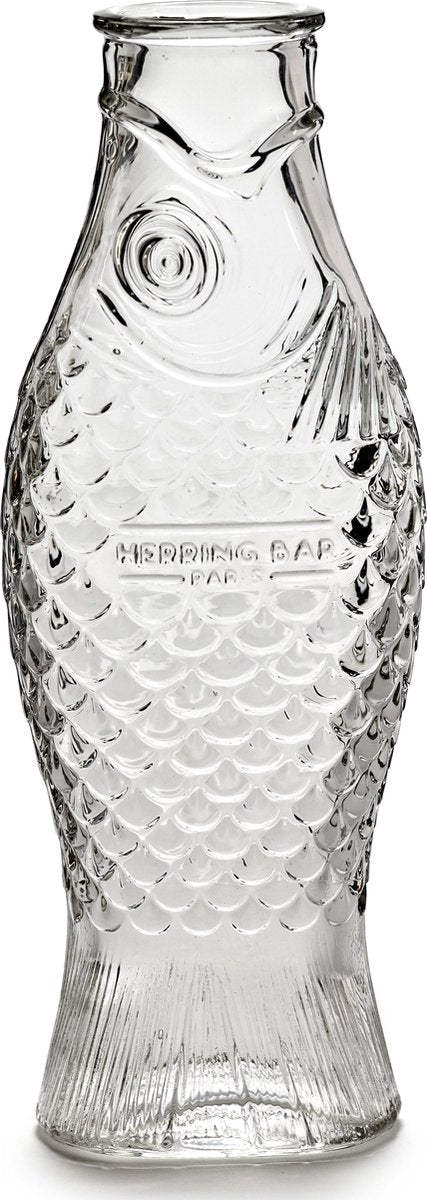 Serax - Paola Navone Fisch Fisch - Karaffe - transparent - 85cl