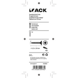 Mack 1020004 - spaanplaatschroef vz kop rvs 16 st 6,0 x 60 mm | 5 stuks