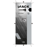 Mack 1020008 - houtdraadbout roestvrijstaal 14 st 6 x 40 mm | 5 stuks